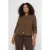 Trendyol Curve Dames Bruin Geruit Lang Regular fit Grote maten Blazers