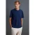 T-shirt met ronde hals en ribstructuur