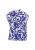 DreiMaster Klassik Blouse ‘Classic Look’  enziaan / wit