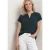 Blouse met losse schouders en gespleten hals