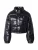 Calvin Klein Jeans Winterjas  zwart / wit