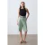 Hoge taille Wijde Crepe Shorts Met Ceintuur