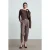 Belted Rechte Pantalon