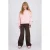 Raizzed sweater met logo – roze