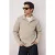TRENDYOL MAN Heren Beige Effen Lang Relaxed fit Sweatshirts