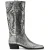 Steve Madden Trevi Boots Silver Leather