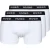 Hugo Heren Boxershorts Katoenmix (Set van 3) (Wit)