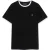 Lyle & Scott Merk T-shirt Met Zwarte Contrasterende Boord
