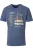 Casa Moda T-Shirt ronde hals blauw, Bedrukt