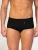 zd ZERO DEFECTS Slip ‘Senior Fly Front Brief’  zwart