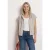 Silk-Look vest met capuchon
