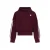 Like Flo Young boxy hoodie met backprint – donkerrood