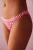 Lage Taille Gestreepte Jersey Bikini Slip