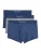 Marc O’Polo Boxershorts ‘Essentials’  blauw / donkerblauw / grijs gemêleerd