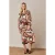 Summum Woman Dress Painted Flower Multicolour