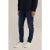 We Fashion 5-pocket Mid Waist Blue