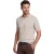 Genti polo effen beige normale fit