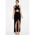 Marcell von Berlin Women‘s Draped Velvet DevorÉe Dress Black 099