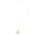Orphelia ‘Fia’ Dames 925 Sterling Zilveren Ketting met Hangertje – Roze ZH-7293