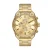 Diesel Spiked – heren horloge – goudkleurig met  band