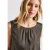 Street One Dames Blousetop met rimpels in Bruin