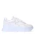Manfield chunky leren sneakers wit