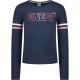 B.Nosy Meisjes shirt sweet met strepen op de mouwen