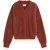 Scotch & Soda Fluffy V-neck Relaxed Pullover Rust