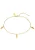 PURELEI Voetsieraden ‘Akala’  goud / rosa / parelwit