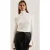 Ted Baker Tamsenn Roll Neck Fluted Sleeve Sweater Ivory