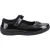 Hush Puppies Meisjes Christina Leren Schoolschoenen (Zwart octrooi)
