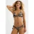 BEACHWAVE strik bikinibroekje zwart/taupe