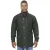 Heren nubuck lederen parka jas-Winnipeg