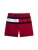 TOMMY HILFIGER Zwemshorts  navy / rood / donkerrood / wit