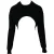 Givenchy Cropped Trui in Zwarte Katoen