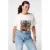 MS Mode T-shirt met print Plus Size – ecru