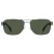 Hugo Boss Matte Ruthenium Dark Havana Legs Groene Zonnebril met Glazen