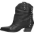 Lazamani – Yara Dames Sleeve Boots Leer Black –