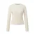 T-shirt met lange mouwen dubbele manchetten vrouw COMMA