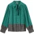 Summum Woman Blouse Border Print Peacock