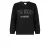 Zoso sweater met tekst – zwart