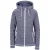 Trespass Dames/Dames Rootless Stripe Marl AT200 Fleecejack (Marine)