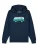 Watapparel Sweatshirt ‘California Dream’  navy / gemengde kleuren