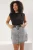 Trendyol Curve Dames Zwart Effen Mouwloos Regular fit Grote maten Blouses