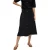 Vero Moda Dames/Dames Laney A-lijn Midi rok (Zwart)