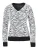 KOROSHI Trui  zwart / offwhite