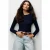 Slim Fit Boothals Blouse