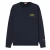 Kenzo Paris omlijnd logo middernachtblauw sweatshirt
