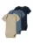NAME IT Rompertje/body  donkerbeige / marine / saffier