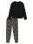 SCHIESSER Pyjama ‘Modern Nightwear’  gemengde kleuren / zwart